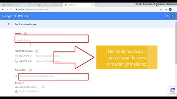 Google Recaptcha v2 Kullanımı