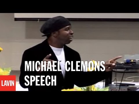 Michael "Pinball" Clemons Speech