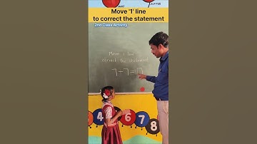 Move 1 line to correct the statement | 2nd Class Activity | Innovative Ideas #braintest #iqtest #iq