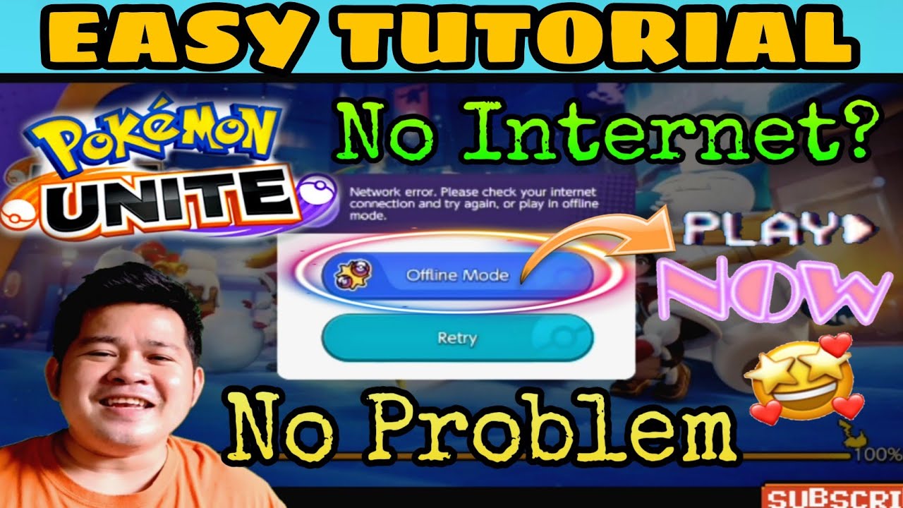 Pokemon Unite Offline mode Easy Tutorial YouTube