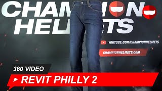 Revit Philly 2 Dark Blue Motorcycle Jeans - ChampionHelmets