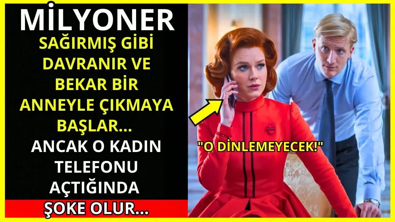 BİR MİLYONER SAĞIRMIŞ GİBİ YAPIP BEKAR BİR ANNEYLE ÇIKMAYA BAŞLAR... AMA O CEVAP VERDİĞİNDE......
