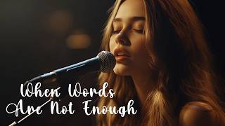 When Words Are Not Enough (Lyrics )