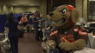 Browns blood drive