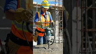 vibrator used in RCC concrete #explore #construction #trending #trending