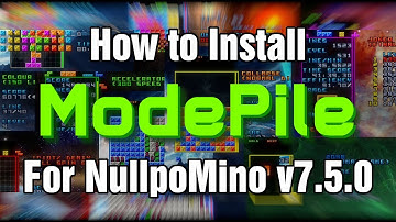 [NullpoMino Custom] Installing ModePile
