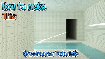 How to make the Poolrooms in Blender