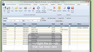 How to mark invoice as paid