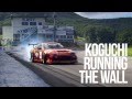 RAW Koguchi : Running The Wall. D1GP Ebisu Circuit Japan Drift 180sx Maiham-Media.com