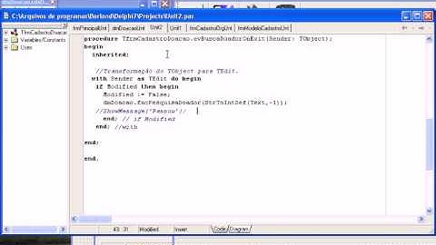 Mestre Detalhe Delphi