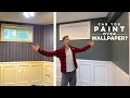 Painting Wallpaper: Can You? SHOULD You? (Watch This First!)