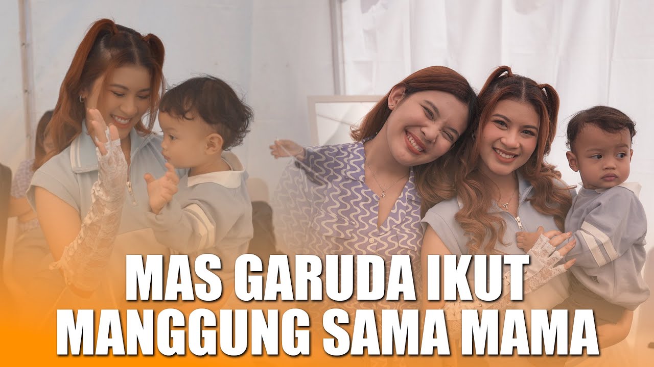 Mas Gar ikut mama kerja