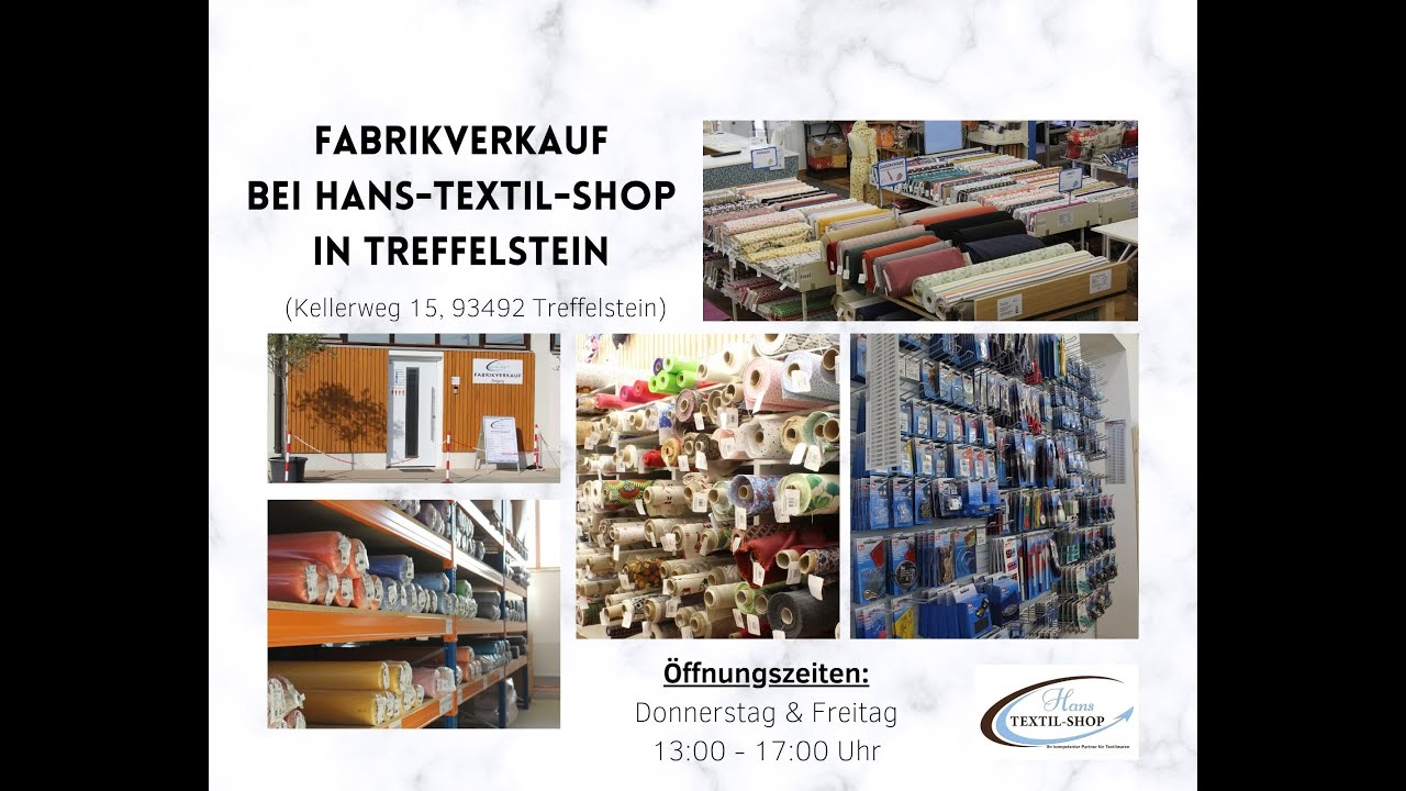 Fabrikverkauf Hans-Textil-Shop Treffelstein