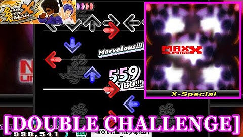 【DDR X】 MAXX UNLIMITED(X-Special) / Z [DOUBLE CHALLENGE] 譜面確認+Clap