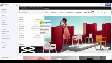 Customize Home Page Blocks | Chiara BigCommerce Theme