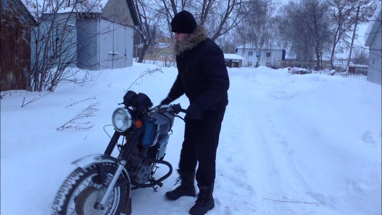 Как завести юпитер 5. Планета 5 зимой. заводим планету 5 зимой. мотоцикл юпитер зимой. забытый мотоцикл.