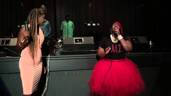 Lady Tracey Williams with Pastor LeAndria Johnson