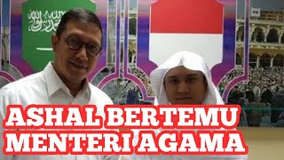 BERTEMU MENTERI AGAMA, ASHAL YANTU ALBANJARI BERKISAH TENTANG JADI IMAM MASJID DI MAKKAH