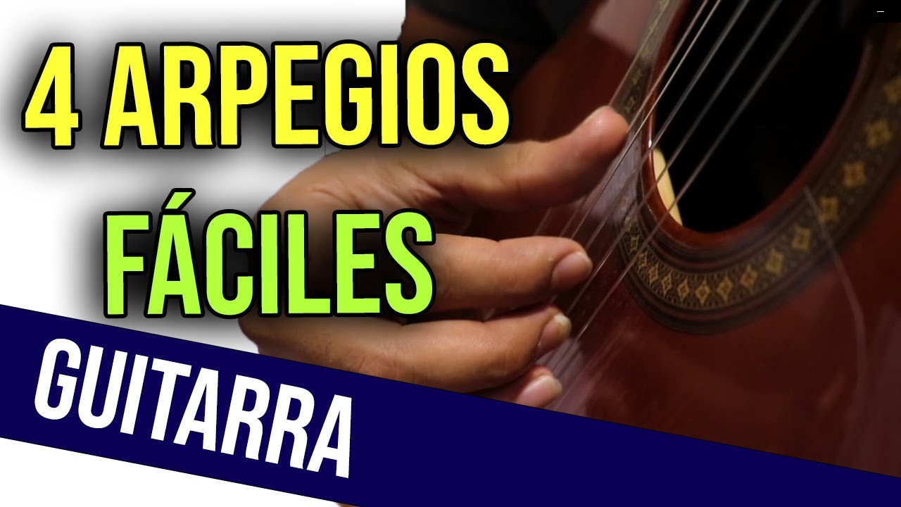 4 ARPEGIOS para GUITARRA ACÚSTICA Bolero Balada - YouTube