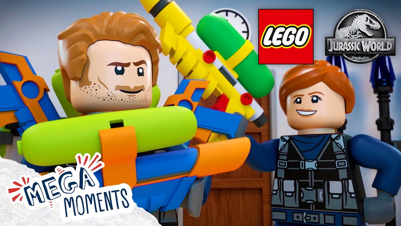 Owens Dino Roundup | LEGO Jurassic World: Legend of Isla Nublar | Mega Moments