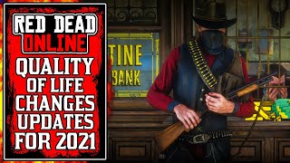 Big Quality Of Life CHANGES For NEW Red Dead Online Updates in 2021 (RDR2)