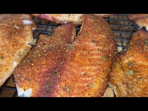 Possibly The Easiest Smoked Tilapia Recipe On Youtube