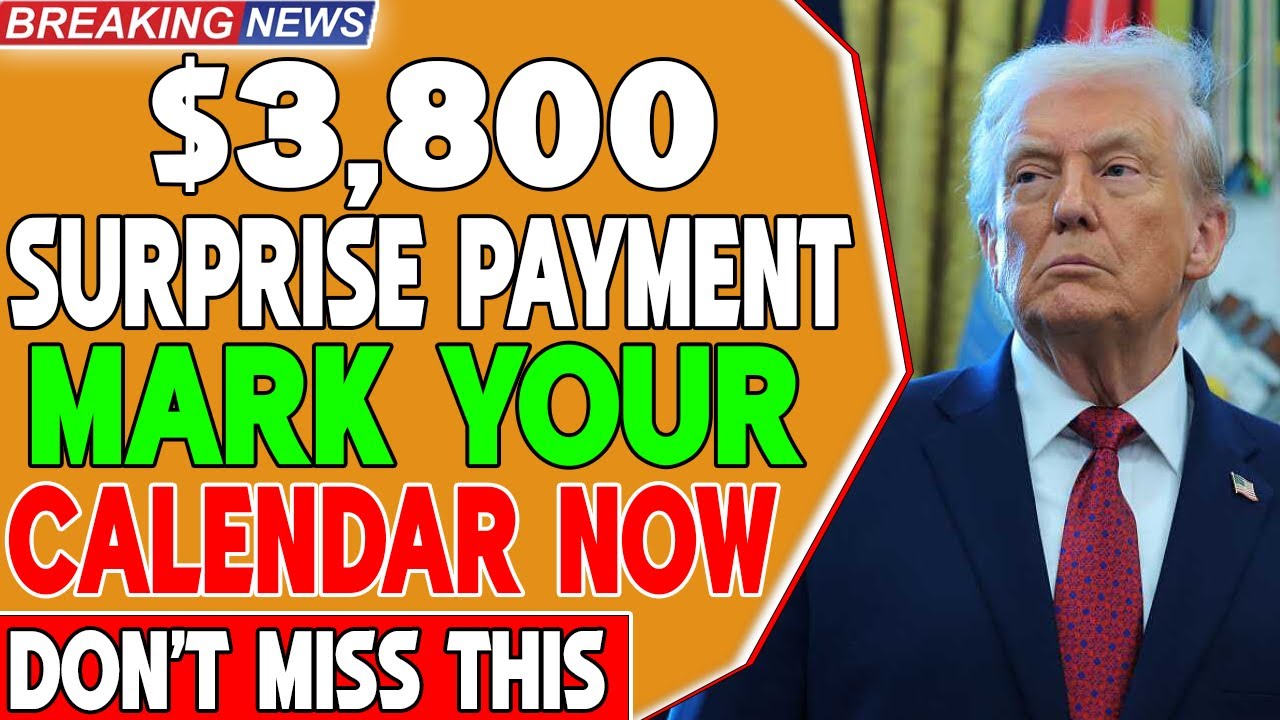$3,800 Surprise Payment Coming to Seniors on January 15 — Don’t Miss Out