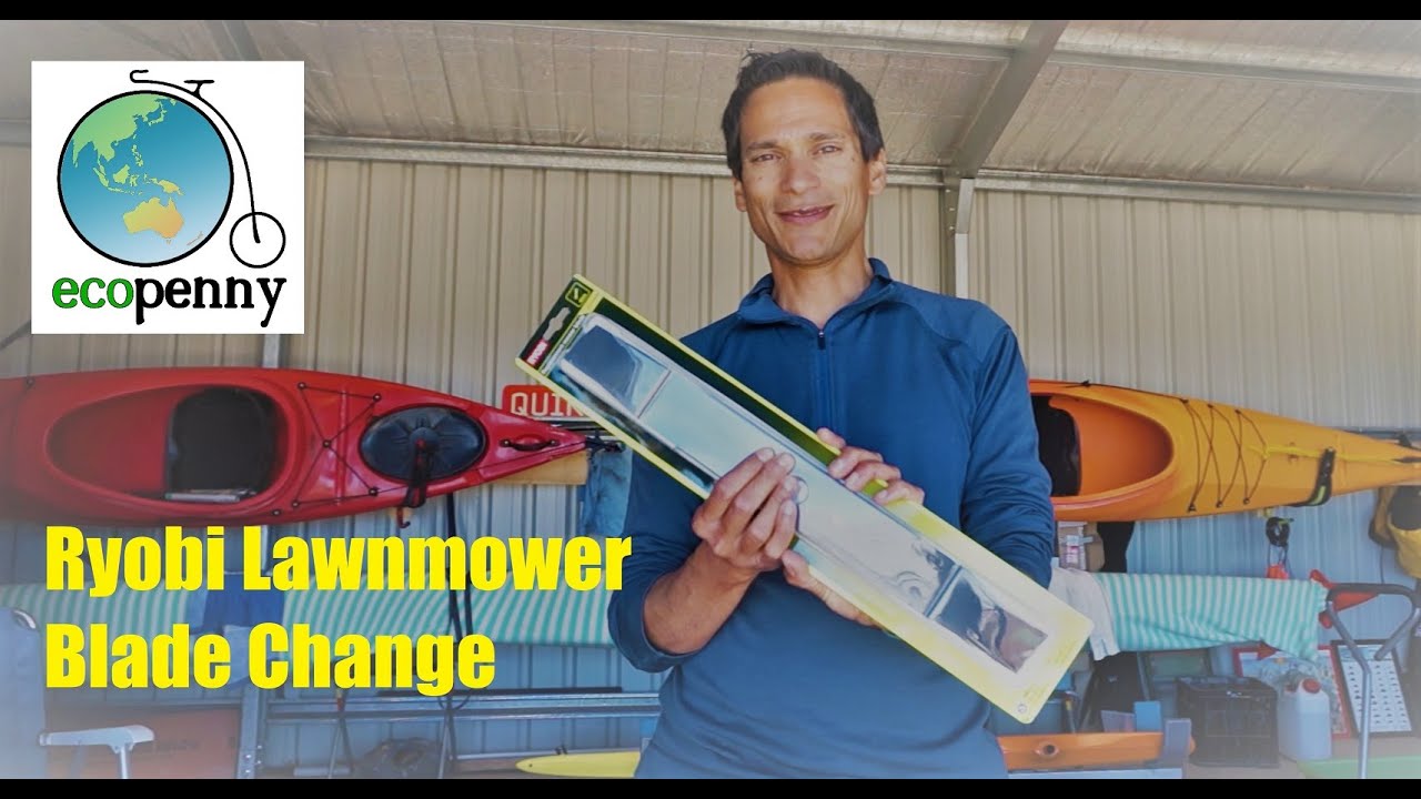 Måltid fusion orientering Ryobi Lawnmower Blade Change - YouTube