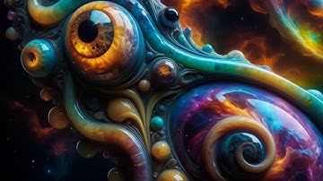 "Spectravortex" Trippy AI Space Visuals - Stable Diffusion & Deforum 4K | 60FPS