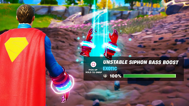 New *UNSTABLE* BASS BOOST Update in Fortnite!