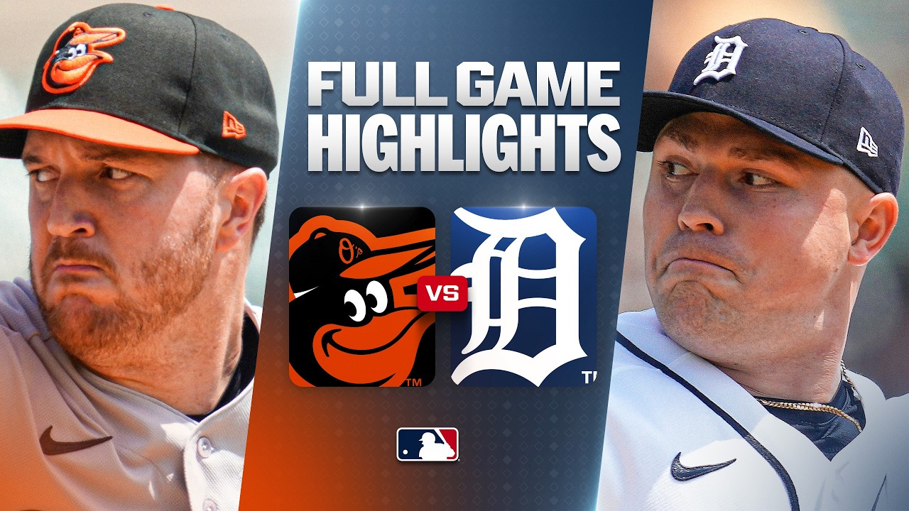 [MLB] 볼티모어 오리올스 vs 디트로이트 타이거스 경기 하이라이트