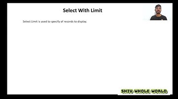 22. SELECT with LIMIT in SQL (Hindi) 2023
