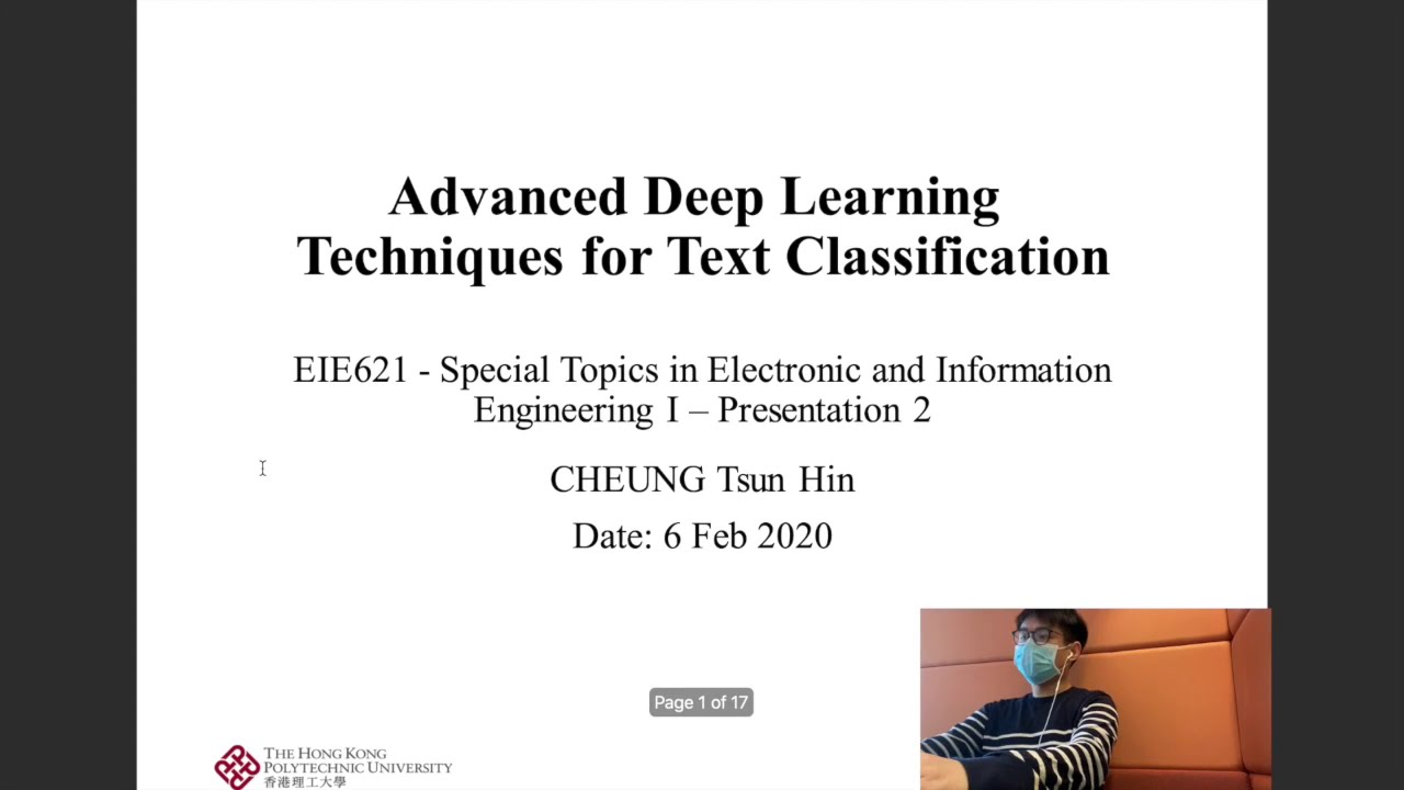Advanced Deep Learning Techniques for Text Classification - YouTube
