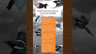Personas Nacidas El 15 De Diciembre