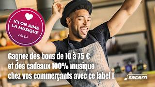 Repérez le label, tentez votre chance et gagnez des cadeaux 100 % musique !