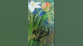 Tapymas ant drobės aliejiniais dažais