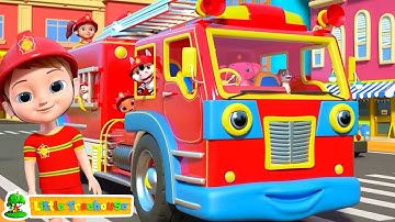 колела на пожарната кола | анимирани детски песни | Kids Tv Bulgaria | предучилищна