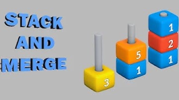 Stack & Merge Game Gameplay Android Mobile