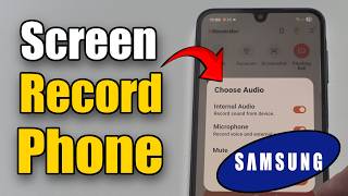 How to Screen Record on Samsung Phones (Best Method)