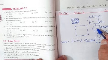 Ex.6.1 Q.4 Chapter:6 Cubes and Cube Roots | Ncert Maths Class 8 | Cbse.