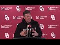 Oklahoma Press Conference | Week 2 | 2026 SEC Football