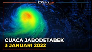 Prakiraan Cuaca Jabodetabek 3 Januari 2022