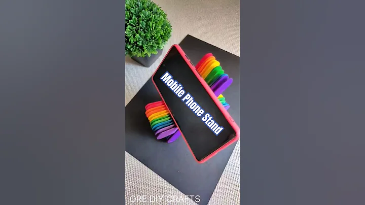 Easy Mobile Phone Stand With Popsicle Stick #diy #tutorial #art #craft