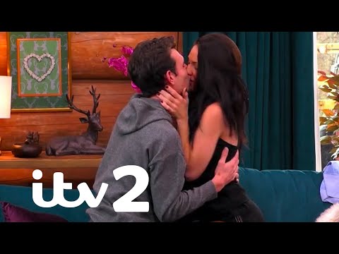 April & Ryan Have Their First Kiss | The Cabins | ITV2