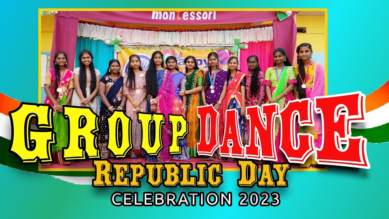Republic Day Celebration 2023 | Group Dance | Montessori High School, Valigonda