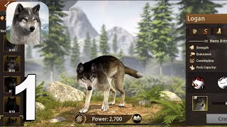Wolf Game The Wild Kingdom - Gameplay Walkthrough Part 1Ios,Android