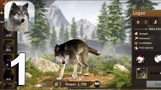 Wolf Game The Wild Kingdom - Gameplay Walkthrough part 1🔥(iOS,Android)