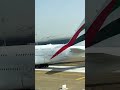 Emirates Airbus A380 taxing at DXB AirPort #airbus #a380 #aviation #flight #travel #emirates #fly