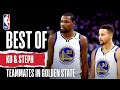 The best of kd  steph as teammates  