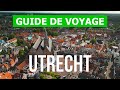 Utrecht paysbas  ville utrecht amersfoort venedal nieuwegen  drone 4k vido  province